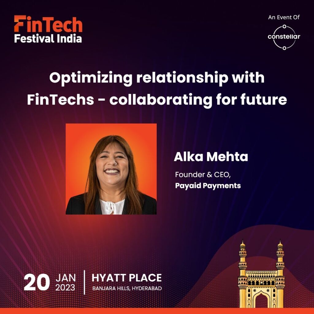 Our Founder, Speaker at the Fintech Festival India Jan-2023.